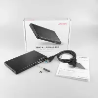 Axagon EE25-XA6 kõvakettaboks HDD/SSD ümbris Must 2.5" – pilt 4
