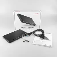Axagon EE25-XA6 kõvakettaboks HDD/SSD ümbris Must 2.5" – pilt 5
