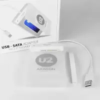 Axagon ADSA-1S kõvakettaboks HDD/SSD ümbris Valge 2.5" – pilt 27