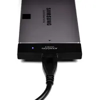 Axagon ADSA-1S6 kõvakettaboks HDD/SSD ümbris Must 2.5" – pilt 4