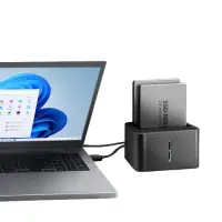 Axagon ADSA-D25 HDD/SSD dokkimisjaam USB 3.2 Gen 1 (3.1 Gen 1) Type micro-B Must – pilt 21