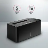 Axagon ADSA-SN HDD/SSD dokkimisjaam USB 3.2 Gen 1 (3.1 Gen 1) Type-A Must – pilt 26