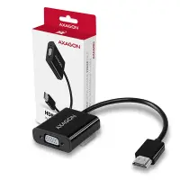 Axagon RVH-VGAN videokaabliadapter 0,15 m HDMI tüüp A (Standard) VGA (D-Sub) Must – pilt 22