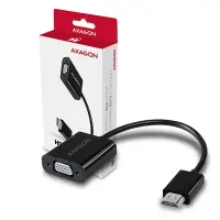 Axagon RVH-VGN videokaabliadapter 0,15 m HDMI tüüp A (Standard) VGA (D-Sub) Must – pilt 9