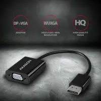 Axagon RVD-VGN videokaabliadapter 0,15 m DisplayPort VGA (D-Sub) Must – pilt 16