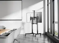 TV SET ACC FLOOR STAND 55-100"/HEIGHT ADJ TVS-100T-01 GEMBIRD – pilt 4