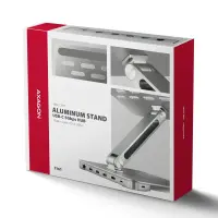 Axagon HMC-STND sülearvuti raam & alus Hõbe 43,9 cm (17.3") – pilt 18