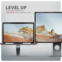 Axagon STND-LQ sülearvuti raam & alus Sülearvuti ja tahvelarvuti alus Hall 43,9 cm (17.3")