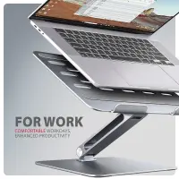 Axagon STND-LQ sülearvuti raam & alus Sülearvuti ja tahvelarvuti alus Hall 43,9 cm (17.3") – pilt 4