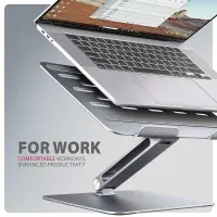 Axagon STND-LQ sülearvuti raam & alus Sülearvuti ja tahvelarvuti alus Hall 43,9 cm (17.3") – pilt 13