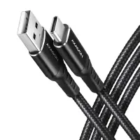 CABLE USB-C TO USB2.0 1M/BLACK BUCM-AM10AB AXAGON