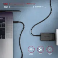 Axagon BUCM32-CM05AB USB-kaabel USB 3.2 Gen 2x2 0,5 m USB C 20 Gbit/s 100 W Must – pilt 17