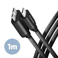 CABLE USB-C TO MICRO-B 1M/SPEED BLK BUMM3-CM10AB AXAGON