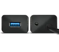 Axagon HUE-SA7BP jaotur USB 3.2 Gen 1 (3.1 Gen 1) Type-A 5000 Mbit/s Must – pilt 25