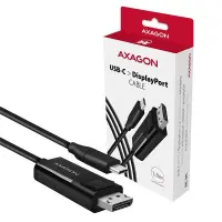 Axagon RVC-DPC videokaabliadapter 1,8 m USB tüüp-C DisplayPort Must – pilt 20