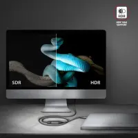 Axagon RVC-HI2M videokaabliadapter 0,25 m USB tüüp-C HDMI Must – pilt 4