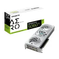 Graphics Card|GIGABYTE|NVIDIA GeForce RTX 5060 Ti|16 GB|GDDR7|128 bit|PCIE 5.0 16x|GPU 2647 MHz|Triple slot Fansink|1xHDMI|3xDisplayPort|GV-N506TAEROOC-16GD1.0