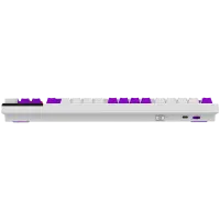 LORGAR KBP70TKLW, Wireless TKL Mechanical Gaming Keyboard Pro, White, EN layout