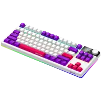 LORGAR KBP70TKLW, Wireless TKL Mechanical Gaming Keyboard Pro, White, EN layout – pilt 4