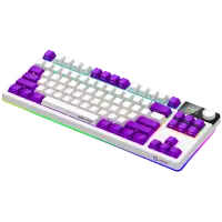 LORGAR KBP70TKLW, Wireless TKL Mechanical Gaming Keyboard Pro, White, EN layout – pilt 5