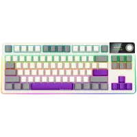 LORGAR KBP70TKLW, Wireless TKL Mechanical Gaming Keyboard Pro, Beige, EN layout – pilt 4