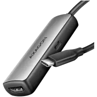 AXAGON RVC-HI8KPD USB-C - HDMI 2.1 adapter, 8K/60Hz, 4K/144Hz, HDR10+, PD 100W
