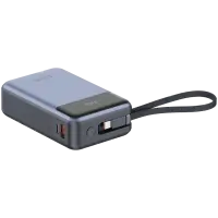 CANYON power bank OnPower 600 built-in cable 20000 mAh PD65W Dark Grey – pilt 2