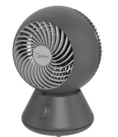 Midea Fan | MFT302R0BPK | Table Fan | Dark Grey | Number of speeds 3 | Oscillation