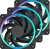 Fractal Design | Computer Fan, 3-pack | Momentum 12 RGB
