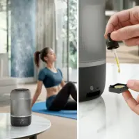 Philips | Humidifier | HU1510/03 Series 1000 | 19.6 W | Water tank capacity 3 L | Suitable for rooms up to 41 m² | Ultrasonic | Humidification capacity 275 ml/hr | Grey/Silver – pilt 12