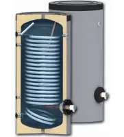 Sunsystem | SWPN200 | Enameled Water Heater 200L with Heat Exchanger 1.9 m – pilt 2