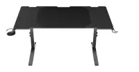 Genesis | Modular Gaming Desk | Holm 140 RGB | Anthracite Black – pilt 24