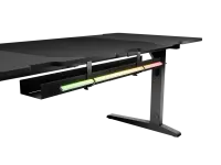 Genesis | Modular Gaming Desk | Holm 180 RGB | Anthracite Black