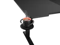 Genesis | Modular Gaming Desk | Holm 180 RGB | Anthracite Black – pilt 9