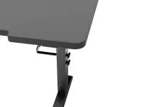 Genesis | Modular Gaming Desk | Holm 180 RGB | Anthracite Black