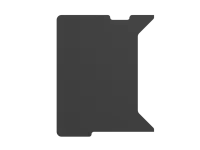 Genesis | Holm Modular Side Desk Top Left 60cm | NDS-2282 | Anthracite Black