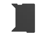 Genesis | Holm Modular Side Desk Top Right 60cm | NDS-2283 | Anthracite Black