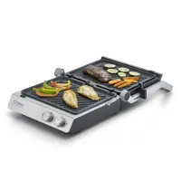 Caso Double Contact Grill | SteakChef | Contact grill | 2000 W | Stainless Steel – pilt 9