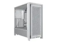 Corsair PC Case | Frame 4000D RS Modular | White | Mid-Tower