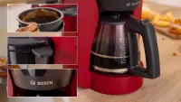Bosch Coffee Maker | TKA2M114 MyMoment | Drip | 1200 W | Red – pilt 7