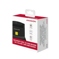 AXAGON Universal desktop USB contact Smart/ID and SD/microSD/SIM card reader | CRE-SM2 – pilt 5