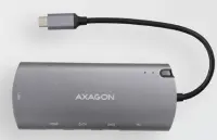 Axagon HMC-6M2 sülearvuti dokk ja pordireplikaator Juhtmega ühendatud USB 3.2 Gen 1 (3.1 Gen 1) Type-C Alumiinium – pilt 5