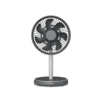 Duux Fan | Rize Flex | Stand Fan | Grey | Diameter 21 cm | Number of speeds 4 | Oscillation | 10 W