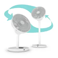 Duux Fan | Whisper Flex 2 | Stand Fan | 2-21.5 W | Diameter 34 cm | Number of speeds 30 | Oscillation | Remote control | White