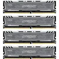 Crucial 16 Kit (4GBx4) GB, DDR4, 2400 MHz, PC/server, Registered Yes, ECC No