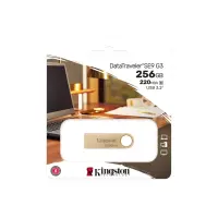 Kingston DataTraveler SE9 G3 | 256 GB | USB Type-A | Gold – pilt 2