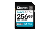 Kingston | Canvas Go! Plus | 256 GB | SD | Flash memory class Class 10, UHS-I, U3, V30