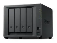 Synology NAS | DS925+ | AMD Ryzen | V1500B | Processor frequency 2.2 GHz | 4 GB | DDR4 ECC SODIMM | Black