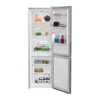 INDESIT Refrigerator | INKS 1361 S4E | Energy efficiency class E | Free standing | Combi | Height 185.2 cm | Fridge net capacity 223 L | Freezer net capacity 120 L | 38 dB | Silver – pilt 2