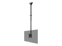 Neomounts CL35-340BL12 Monitor/TV mount Ceiling | Adjustable Height, Rotate, Tilt, Swivel | 23-42 " | Maximum weight (capacity) 50 kg | Black – pilt 27